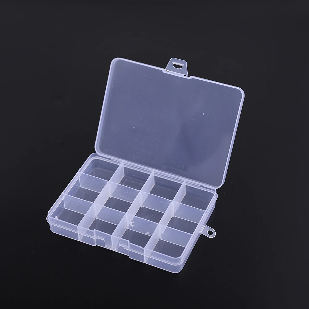 28 Grid Rectangle Plastic Jewelry Box Compartment Storage Box Case Jewelry Earring Bead Craft Display Container Organizer - Image 9