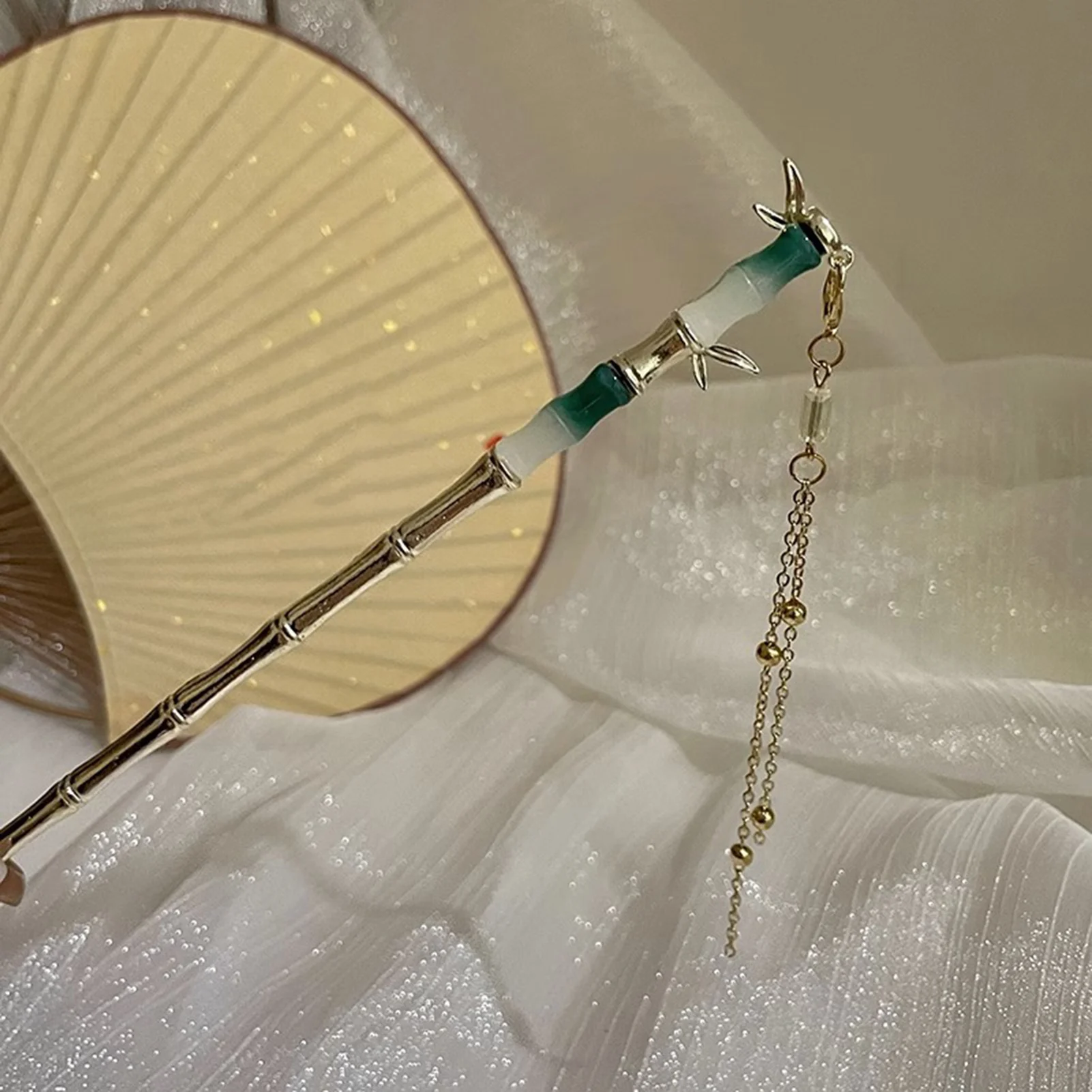 Light Luxury Flower Hairpin For Women Chinese Style Floral Butterfly Tassel Hair Stick Elegant Metal Jewelry Hairpin Hair Clips - Image 13
