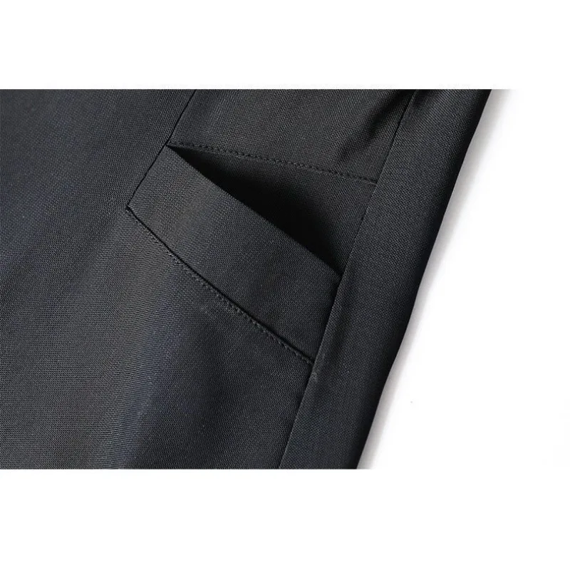 Short Sleeve Suit Women Summer Black White Blazer Coats Office Ladies Jacket Thin Blouse Korean Fashion Coat Shawl New - Image 6