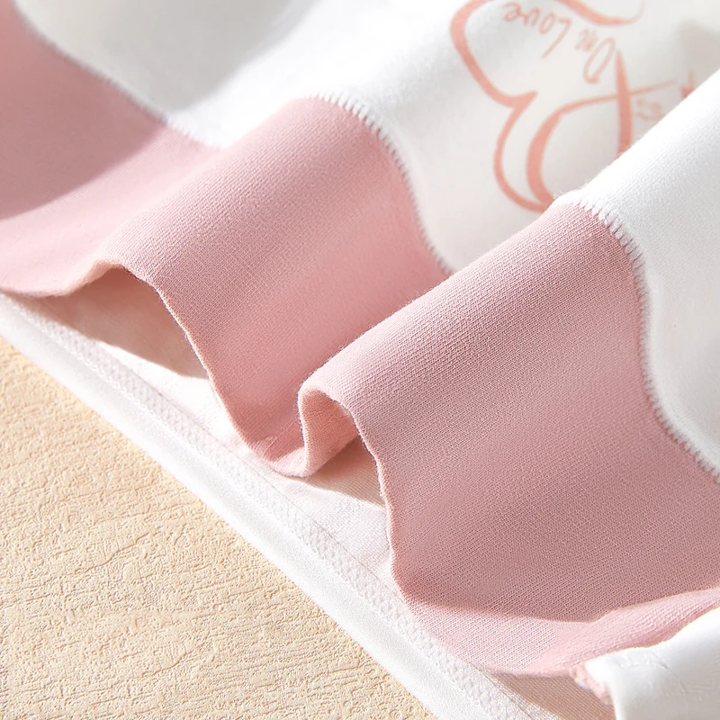 Plus Size 4Pcs Women Panties High Waist Underwear Fashion Print Girls Briefs Breathable Cotton Panty Soft Female Lingerie M-6XL - Image 5