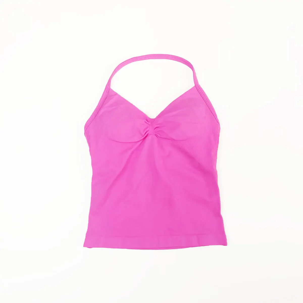 NCLAGEN Longline Strappy Top Sports Yoga Vest Women's Fitness Tank Top Gym Beautiful Open Back Bra Running Workout Halter - Image 4