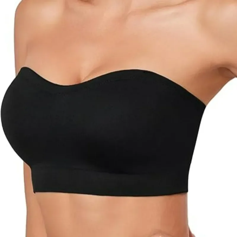 Women Sexy Lingerie Lace Seamless Tube Top Breathable Strapless Bandeau Bra Underwear Without Pad Sleep Underwear Sports Bra - Image 3
