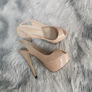 New Women's Stilettos Platform Pumps 14CM Super High Heels Sexy Open Toe Sandals Gladiator Party Dress Women Shoes Large Size 43