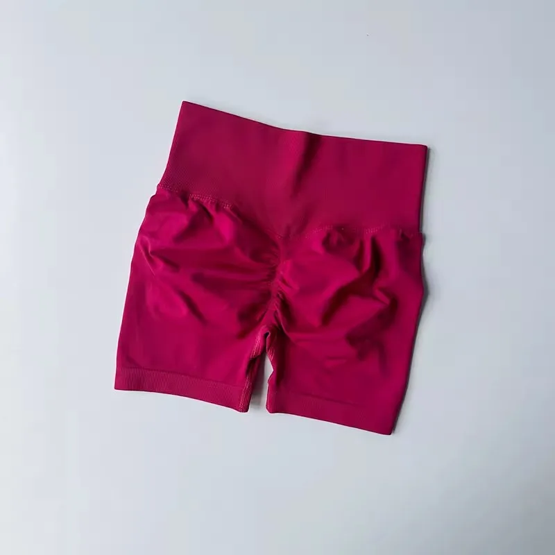 Women's High-Waist Breathable Yoga Shorts for Summer Running Short Tights Leggings Cycling Workout Gym Shorts Sports Shorts - Image 17