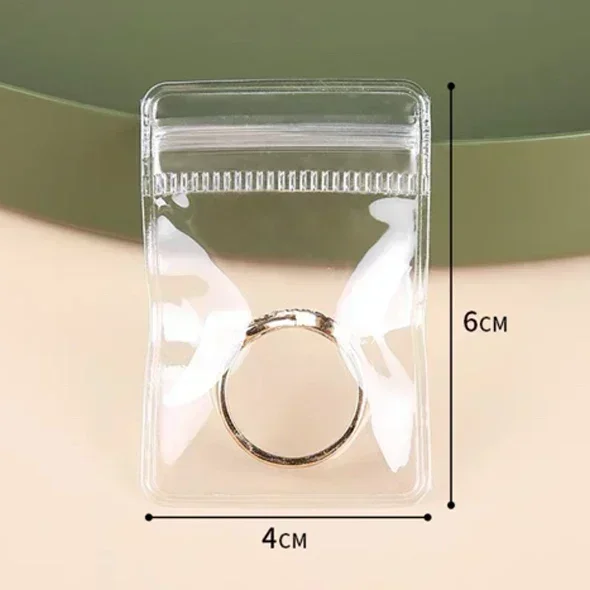 10/20Pcs Transparent PVC Jewelry Organizer Pouches Bag Anti-Oxidation for Earring Pendant Necklace Bracelet Storage Holder Boxes - Image 15