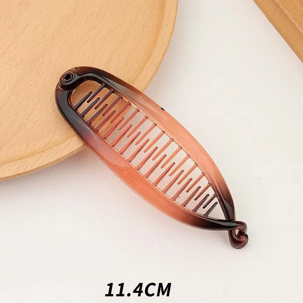 Matte Frosted Ponytail Banana Hair Clip Fish Shaped Hairpin Headband for Women Hair Accessories Twist Clamp Barrettes Headwear - Image 7