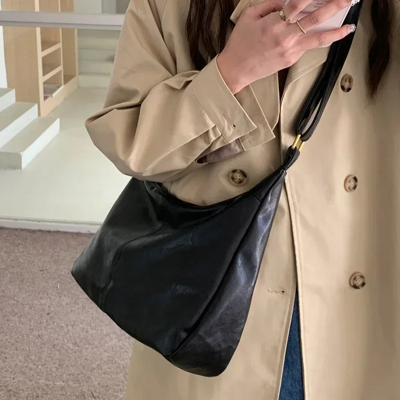 Women Handbags Cowhide Women Shoulder Bag Fashion Luxury Ladies Messenger Bags High Quality Female Tote Bag - Image 3