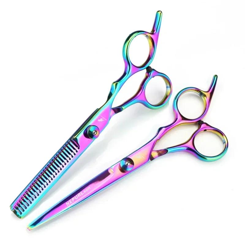 Professional 6 inch Hair Scissors Thinning Barber Cutting Hair Shears Scissor Tools Hairdressing Scissors - Image 6