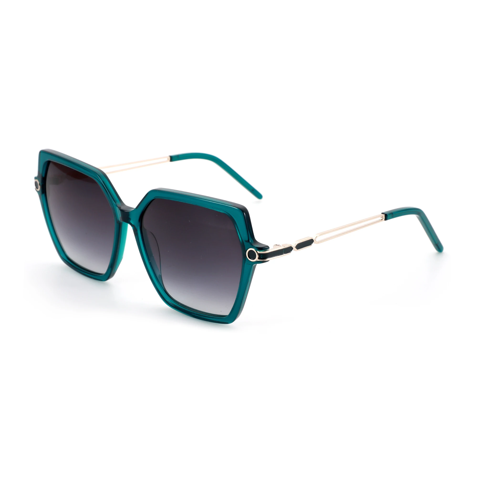 BLUEMOKY (L Size)Popular Acetate Polygon Polarized Prescription Sunglasses For Women UV400 Progressive Optical Sun Glasses - Image 7