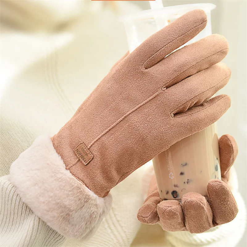 Winter Warm Gloves Touchscreen Fleece Lining Texting Windproof Gloves Thermal Soft Mittens for Women Cold Weather Hiking Outdoor - Image 6