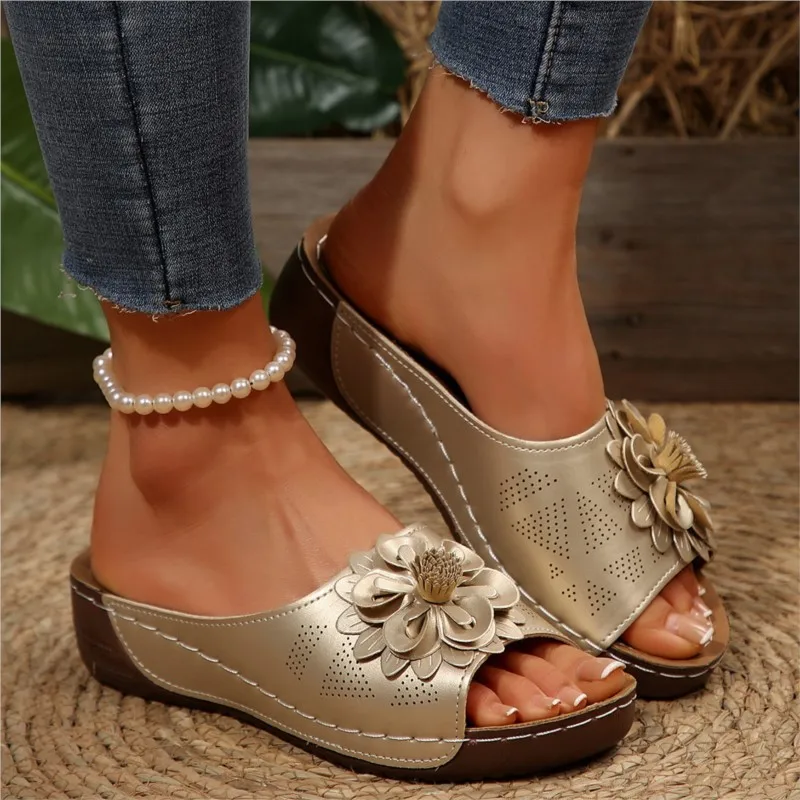 Fashion Summer Sandals Shoes Women Wedge Women Shoe Soft Slip On Women's Sandals Party Casual Footwear Zapatos De Mujer Female - Image 10