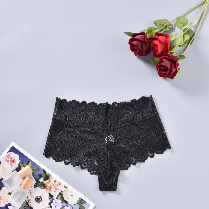 Sexy And Fashionable Women's Lace Triangle Pants Summer Women's Clothing Women's Cotton Underwear Breathable Antibacterial - Image 8