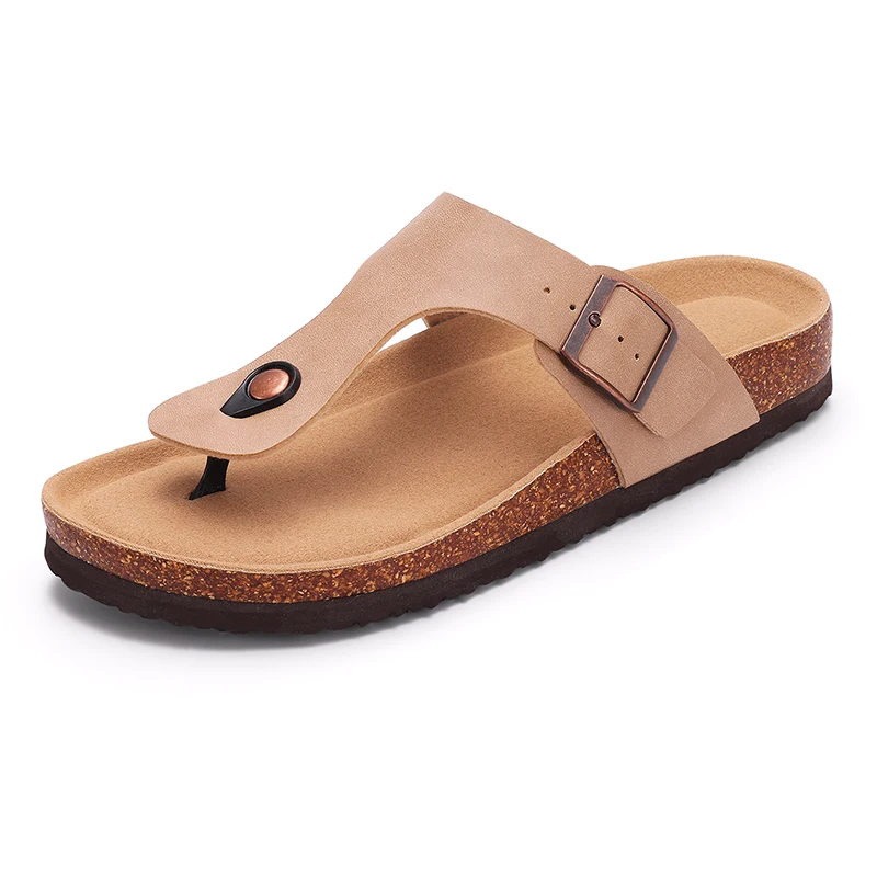 Kidmi Summer Women Sandals Women Flat Sandals Outdoor Beach Sandals Casual Vacation Nonslip Slippers Walking Cushion Sandals - Image 9