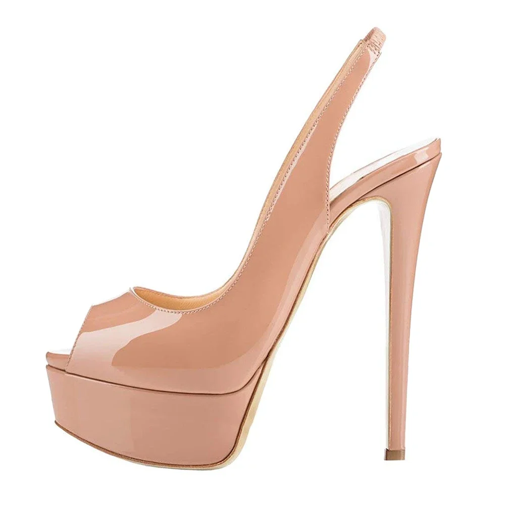 LOSLANDIFEN New 2025 Women Sandals Sexy 14CM Super High Heels Open Toe Platform Sandals Gladiator Party Dress Red Wedding Shoes - Image 18