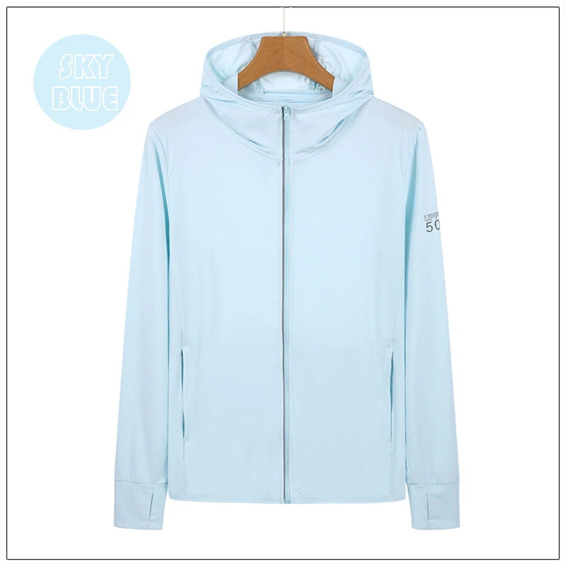 UPF50+ Sun Protection Jacket for Men and Women Sports Clothing Ice Silk skin Coat for Walking Travel and Fishing Sports - Image 13