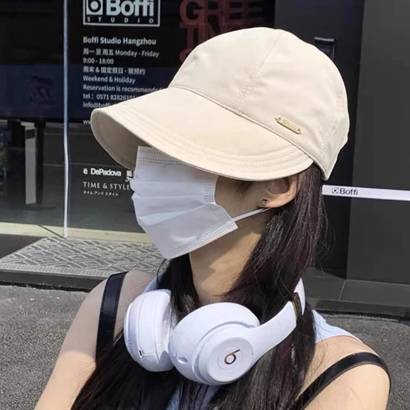 Woman Sun Hat Beach Wide Brim Women's Visor Sun Beach Hats for Woman Uv Protection Solar Sun Visor Hat TYM01 - Image 5