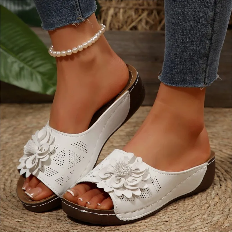 Fashion Summer Sandals Shoes Women Wedge Women Shoe Soft Slip On Women's Sandals Party Casual Footwear Zapatos De Mujer Female - Image 14
