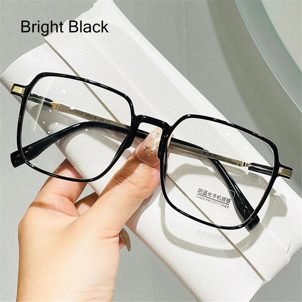 Retro Square Anti-Blue Light Glasses for Women Stylish Clear Frame Anti Radiation Glasses Transparent gafas de sol - Image 19