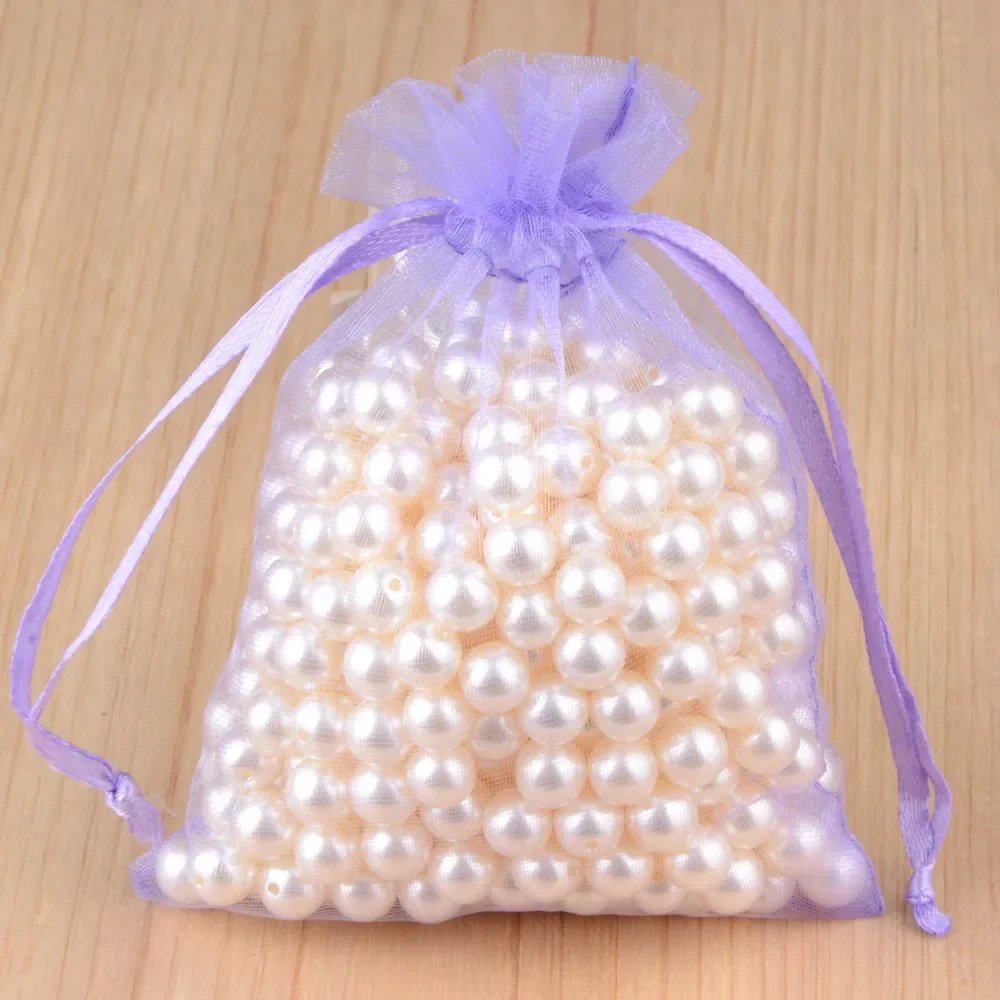 50pcs 24 Colors Jewelry Bag 5*7 7*9 9*12 10*15cm Wedding Gift Organza bag Jewelry Packaging Display & Jewelry Pouches - Image 26