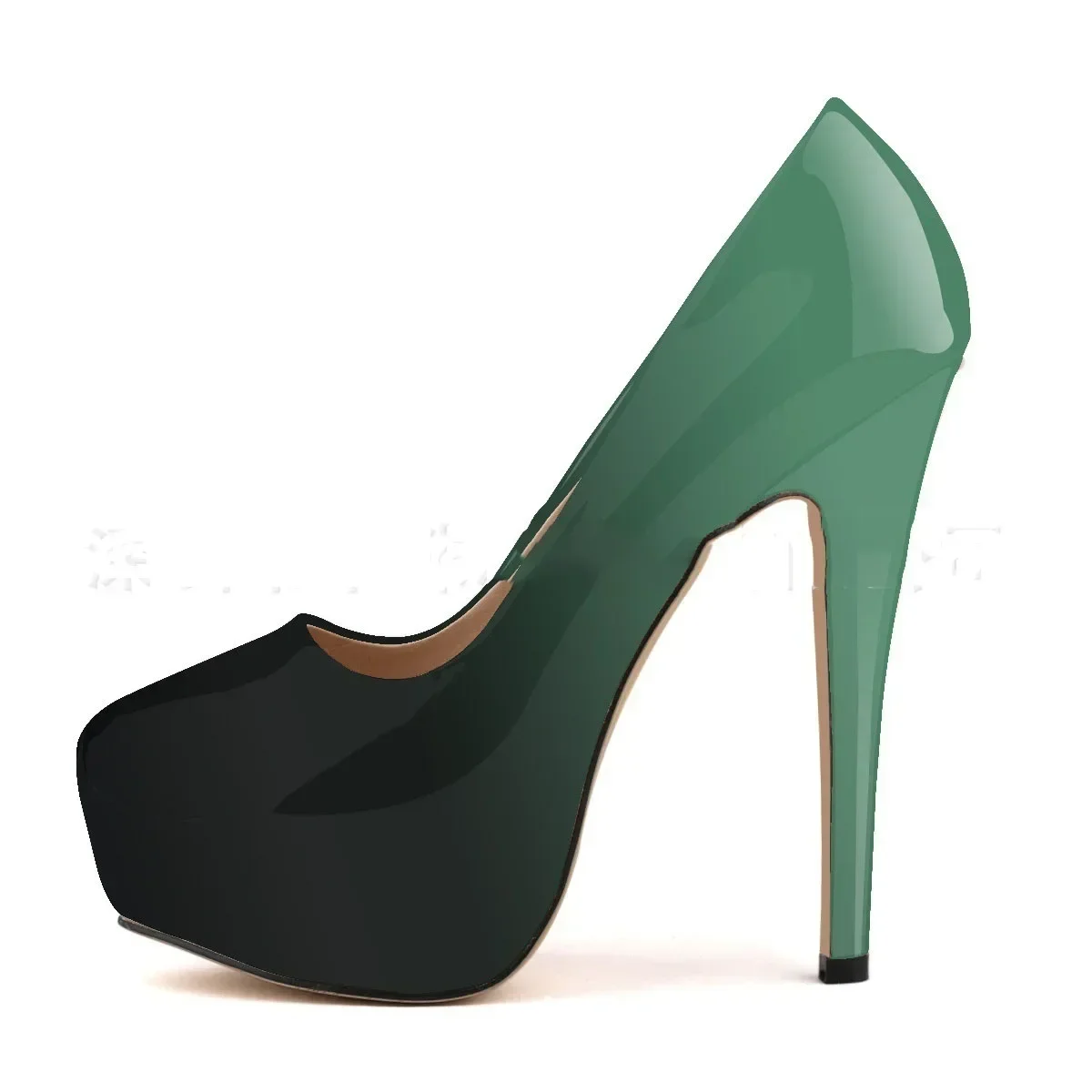 Women Sexy Pumps Stilettos 14cm Super High Heels Round Toes Platform Thin Heel NightClub Party Dress Red Wedding Shoes Big Size - Image 23