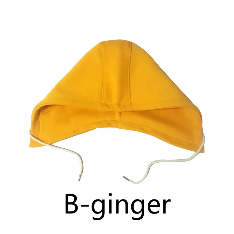 Diy Winter Detachable Button Cotton Coat Hat Down Hooded Sweater Sweatshirt Hat Collar Unisex Big Fake Collar - Image 4