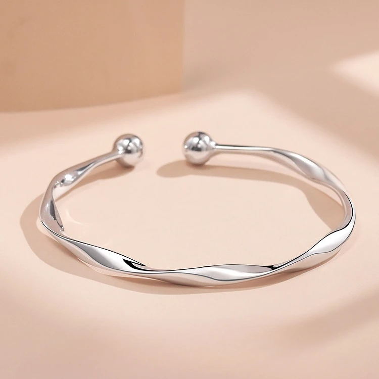 925 Sterling Silver Peacock Opening Screen Bracelet For Women Luxury Designer Texture Open Bracelets Party Original Jewelry Gift - Image 8