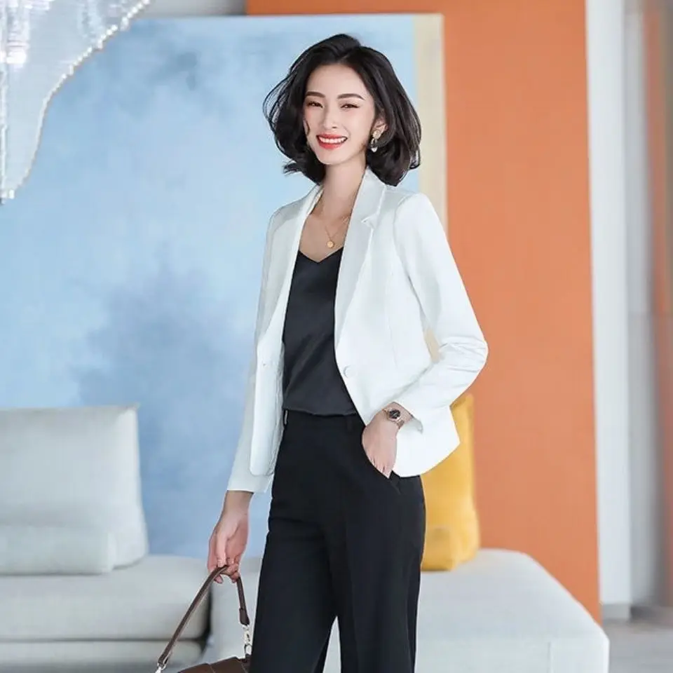 Black Short Latest Fashion Jacket Woman Spring Women's Blazer Suits Tailoring Clothing Blazers Trend Casual Coat High Quality - Image 7