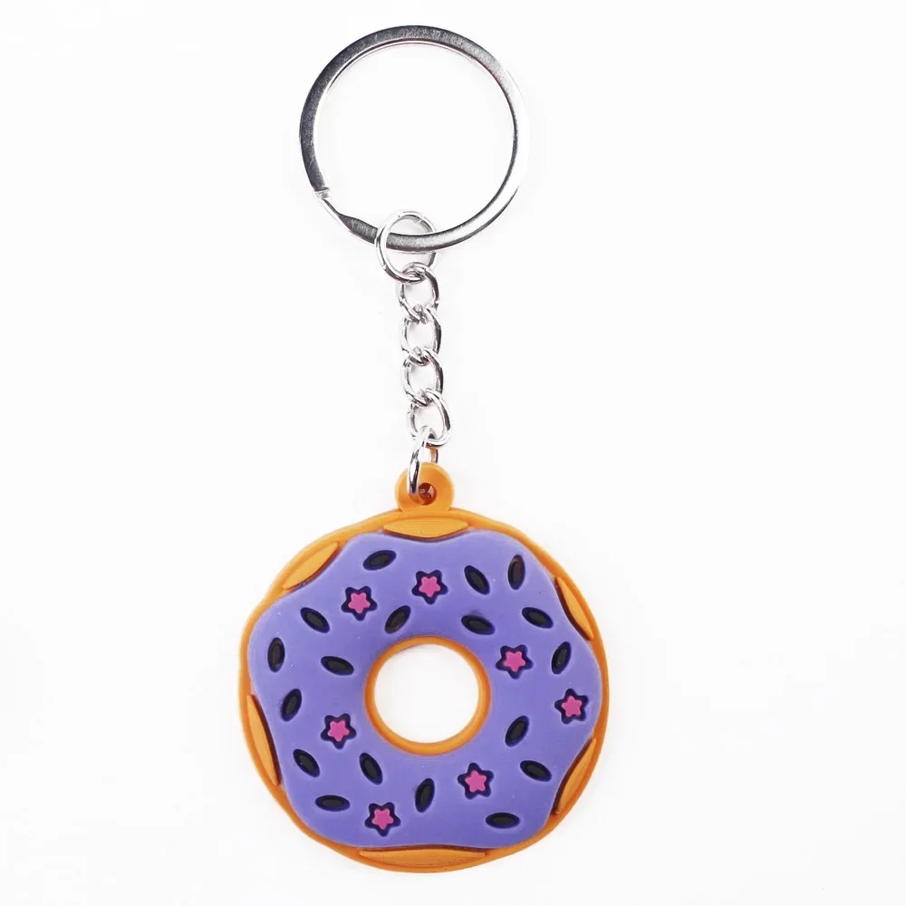 Milk Yellow Cheese Block Keychain Imitation Food Game Resin Keyring Student Girl Jewelry Pendant Gift New - Image 9