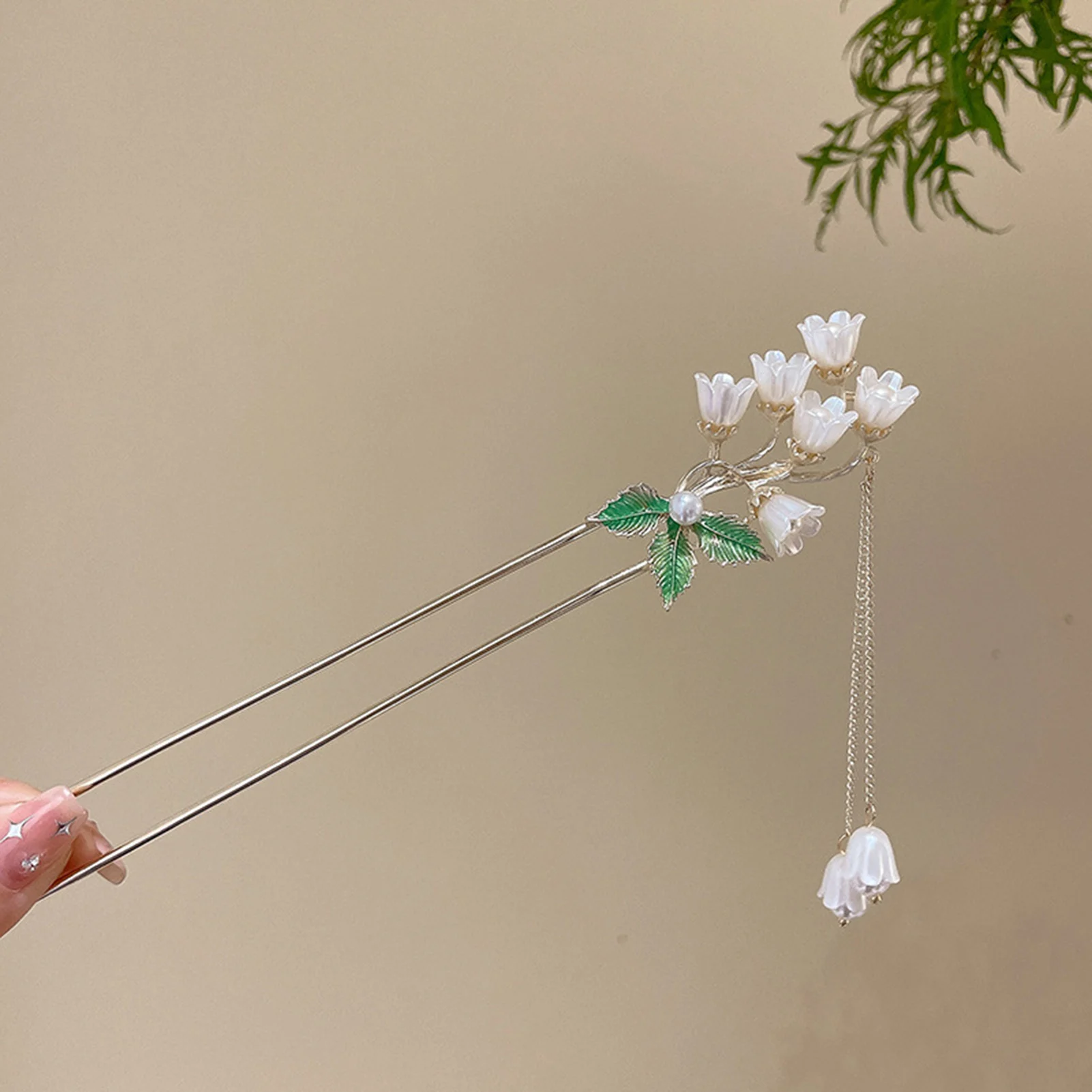 Light Luxury Flower Hairpin For Women Chinese Style Floral Butterfly Tassel Hair Stick Elegant Metal Jewelry Hairpin Hair Clips - Image 19
