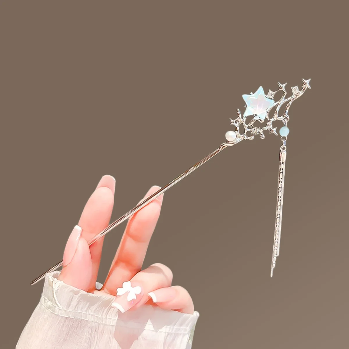 Light Luxury Flower Hairpin For Women Chinese Style Floral Butterfly Tassel Hair Stick Elegant Metal Jewelry Hairpin Hair Clips - Image 25