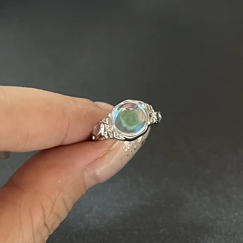 Y2K Crystal Rings Kpop Heart Adjustable Ring Irregular Geometry Punk Vintage Rings Set for Women Girls New Fashion Jewelry - Image 10