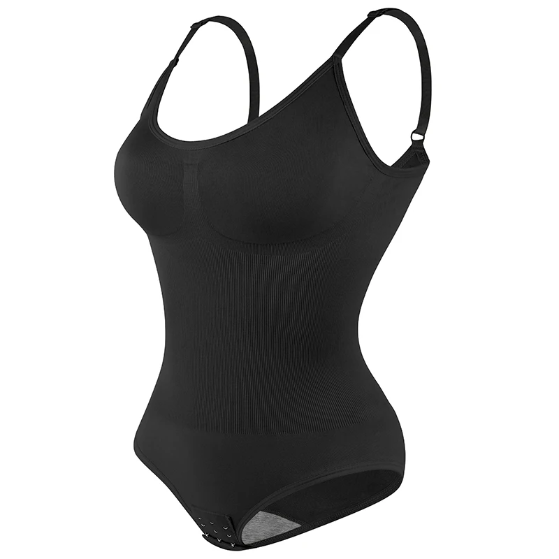 Bodysuit Women Shapewear Tummy Control Butt Lifter Body Shaper Smooth Invisible Under Dress Slimming Underwear Low Neck Jumpsuit - Image 10