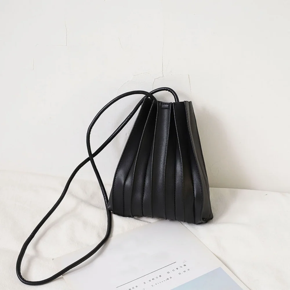 Soft PU Mobile Phone Bag Pure Colors Mini Single Shoulder Bag Durable Crossbody Bag For Women Girls Outdoor Storage Bag 6Colors - Image 10