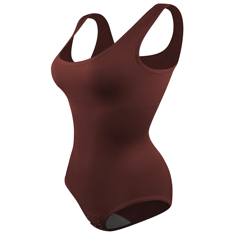 Bodysuit Women Shapewear Tummy Control Butt Lifter Body Shaper Smooth Invisible Under Dress Slimming Underwear Low Neck Jumpsuit - Image 12