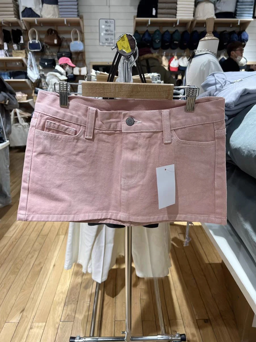 Vintage Blue Low Waist Denim Skirts Casual Chic Pockets A-line Summer Mini Skirts Women Y2k Streetwear Harajuku Slim Faldas 2023 - Image 8