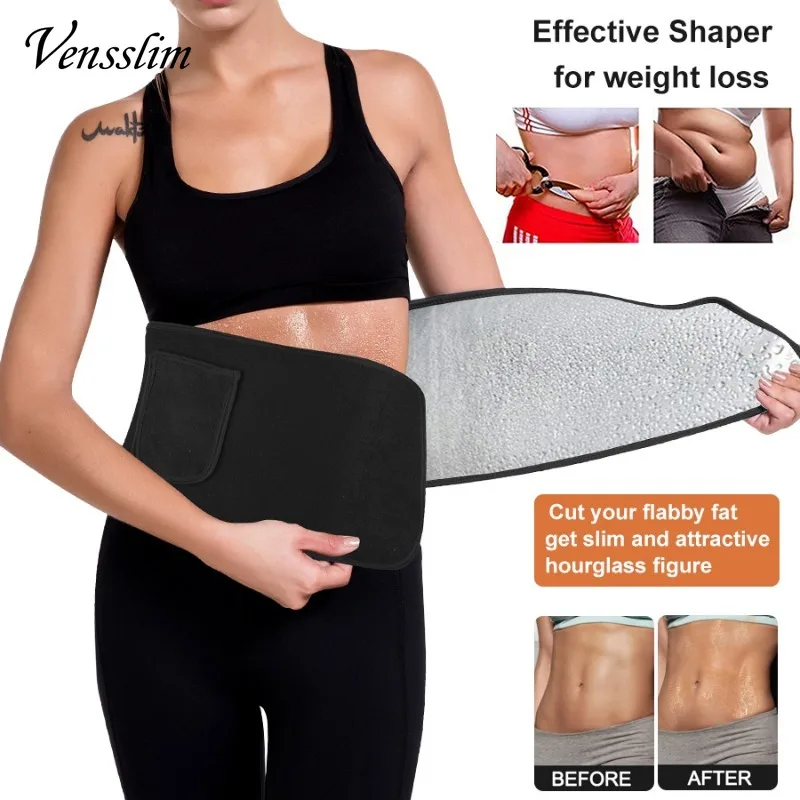 Vensslim Women Waist Trainer Belt with Pocket free adjustable Belly Trimmer Sauna Sweat Body Shaper Workout Girdle Shapewear - Image 6