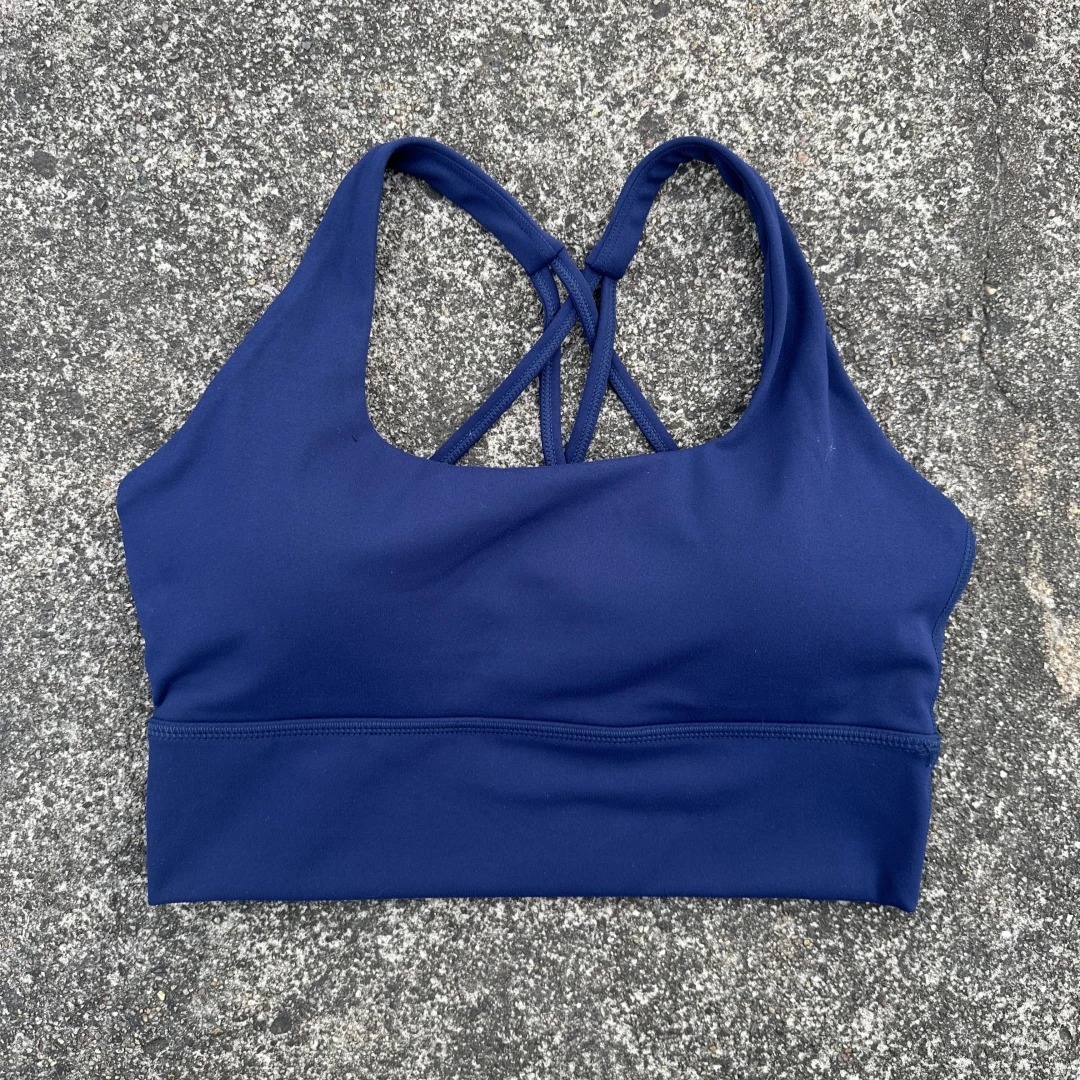 Solid Color Soft Tight Gym Yoga Underwear high strength shockproof Women Cross Back Fitness Bra Sport Top Comprehensive Butter - Image 9