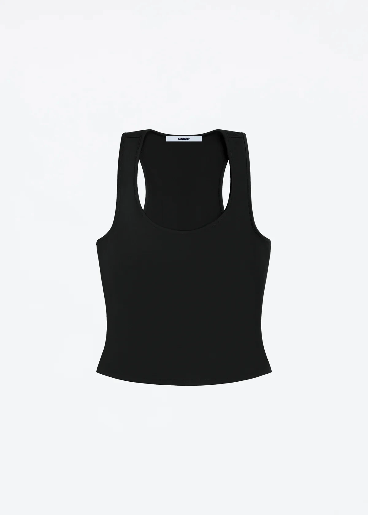 Tank Classic X-shaped Backless Baby Blue and Misty Gray Multi-color Comfortable Elastic Waist Tight Fit Backless Top - Image 8