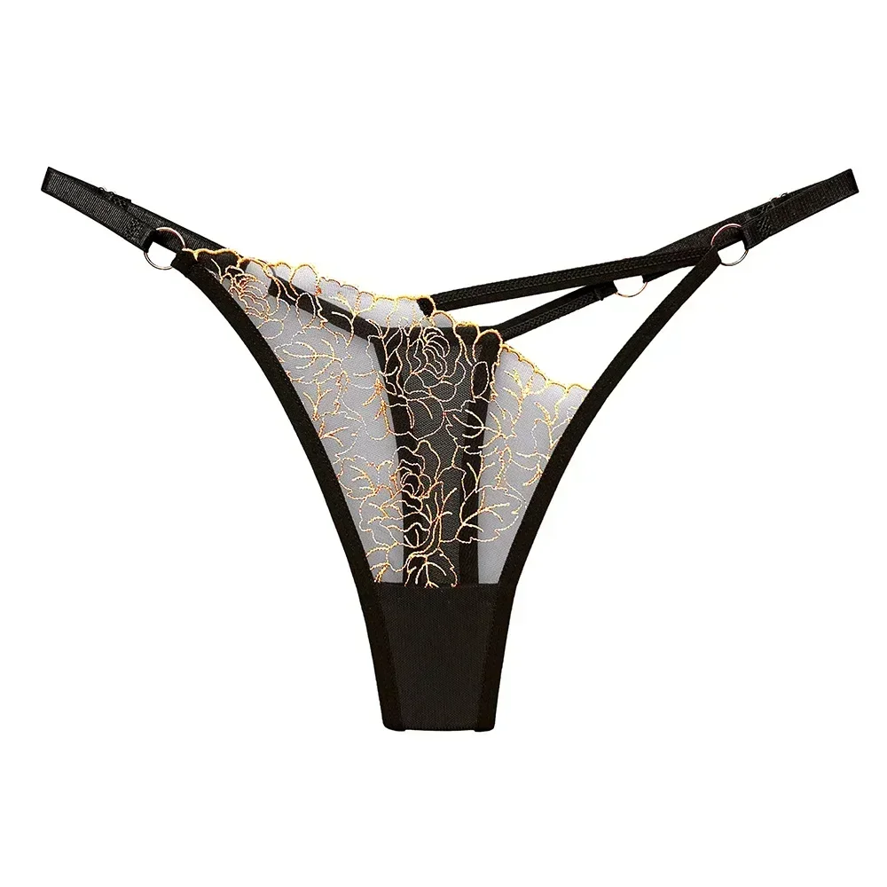Sexy Lace Thong Women G Strings Panties lencerias sexy Transparent Underwear Ladies Briefs lingerie women Lingerie трусы женские - Image 6