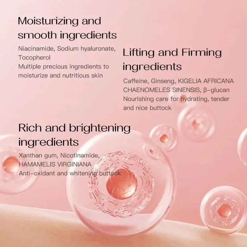 Natural Buttock Augmentation Cream Effective Butt Enlargement Growth Lift Up Ass Firm Breast Bigger Sexy Body Lotion For Women - Image 5