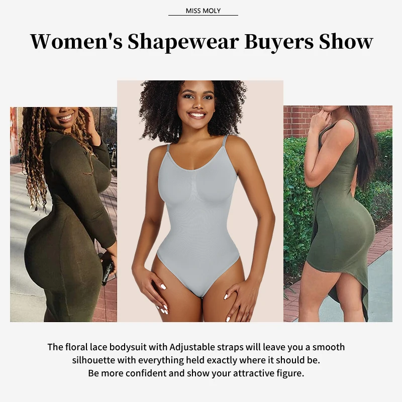 Smoothing Shapewear Bodysuit for Women Faja Full Body Shaper Thong Soft Body Shaping Sculpting Breast Slimming Underwear - Image 5