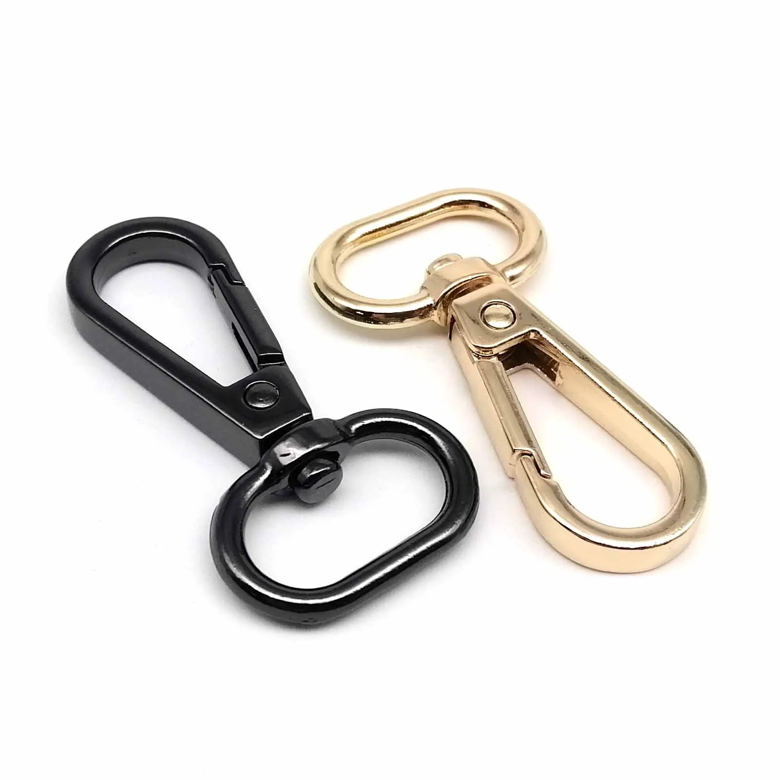 5pcs Swivel Lobster Leather Bag Handbag Purse Shoulder Strap Belt Clasp Clip Trigger Buckle Key Ring Dog Chain Collar Snap Hook - Image 5