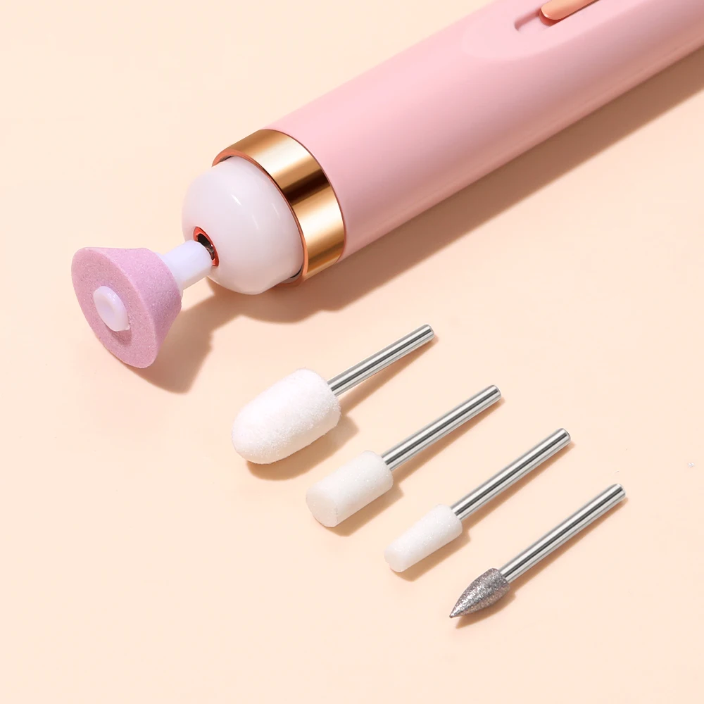 YIKOOLIN Nail Buff Portable Kit Electronic Nail File and Full Manicure and Pedicure Tool Professional Nail Drill - Image 4