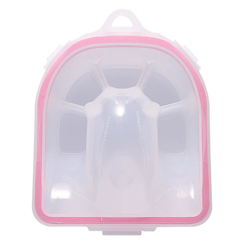 Double soaking hand bowl, exfoliating manicure cleaning care round bowl cleaning bowl - Image 3