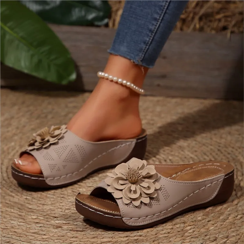 Fashion Summer Sandals Shoes Women Wedge Women Shoe Soft Slip On Women's Sandals Party Casual Footwear Zapatos De Mujer Female - Image 7