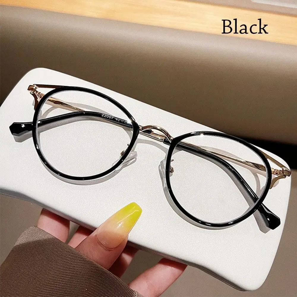 2022 Trends Women Office Anti Blue Light Oversized Computer Glasses Cat Eye Female Blue Blocking Big Size Eyeglasses Alloy Frame - Image 9