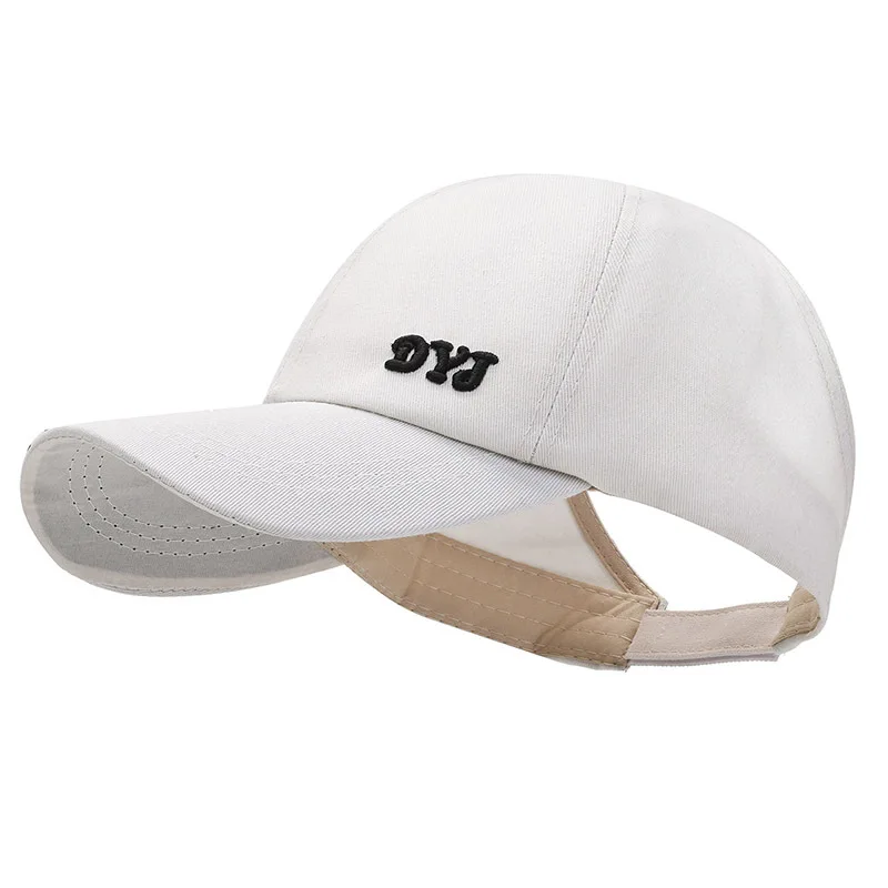 Solid Color High Ponytail Baseball Cap for Women Girls Sport Running Golf Tennis Cap Female Hair Tie High Messy Bun Ponytail cap - Image 10