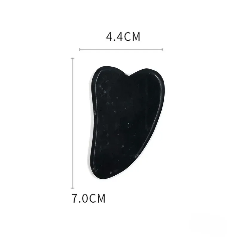 Obsidian Jade Roller Massager Gouache Scraper For Face Facial Skin Care Tools Natural Body Back Beauty Lifting Massagers Rollers - Image 7