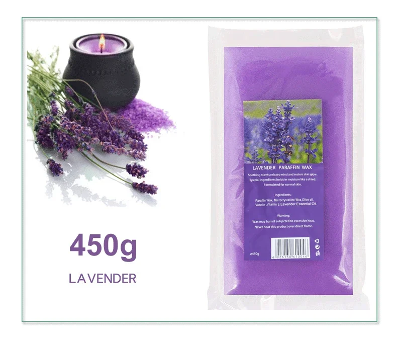 3/1Pcs Care Paraffin 200g/450g Moisturizing Hands and Feet Mask Peel Off SPA Restores Gloss Nourishing Hands and Feet - Image 22