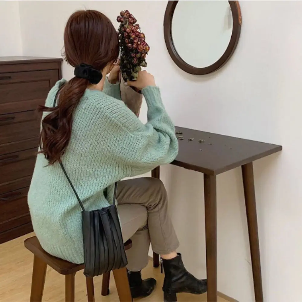 Soft PU Mobile Phone Bag Pure Colors Mini Single Shoulder Bag Durable Crossbody Bag For Women Girls Outdoor Storage Bag 6Colors - Image 5